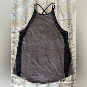 Lululemon Gray and Black Tank, Size 8